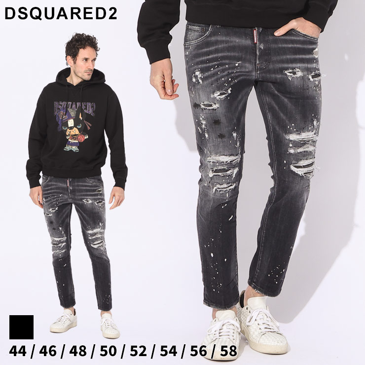 ディースクエアードジーパン☆ 楽天市場】DSQUARED2 ディースクエアード ジーンズ SKATER JEANS