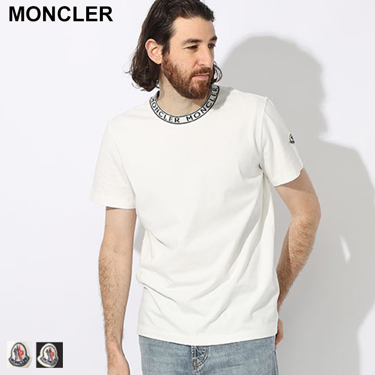 モンクレールTシャツ 楽天市場】MONCLER (モンクレール) ネックロゴ 袖ロゴワッペン
