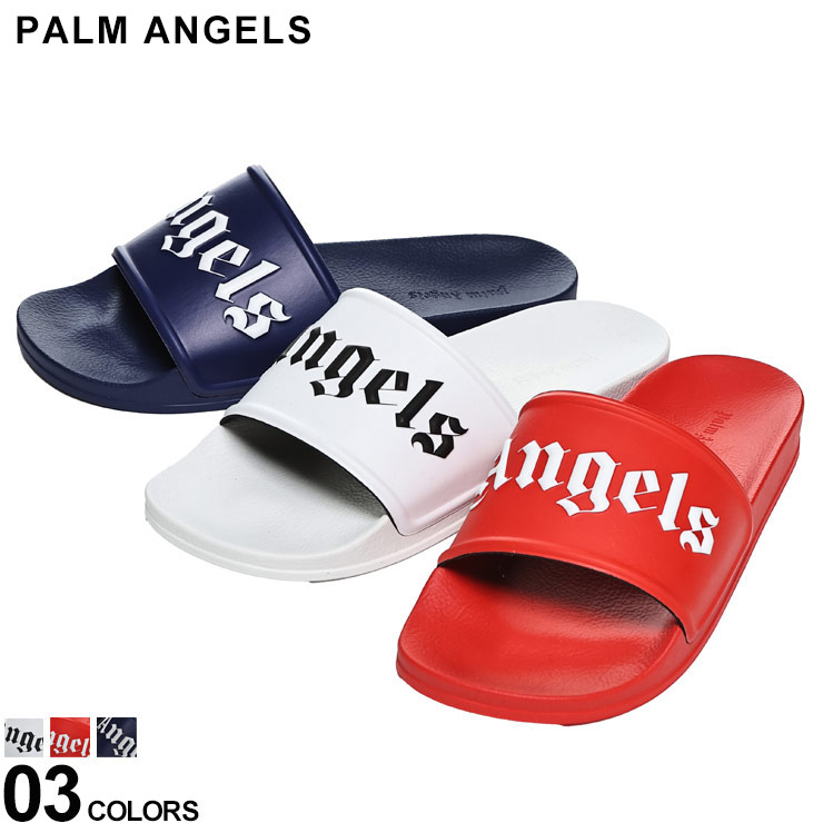 未使用品★Palm Angels パームエンジェルス ウエストポーチ クマ刺繍 Palm Angels(パームエンジェルス) Full Logo Print Pullover
