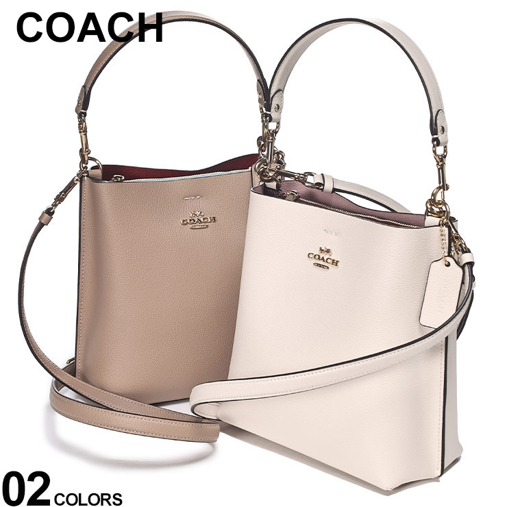 楽天市場】COACH (コーチ) ダブルフェースレザー マグネット開閉