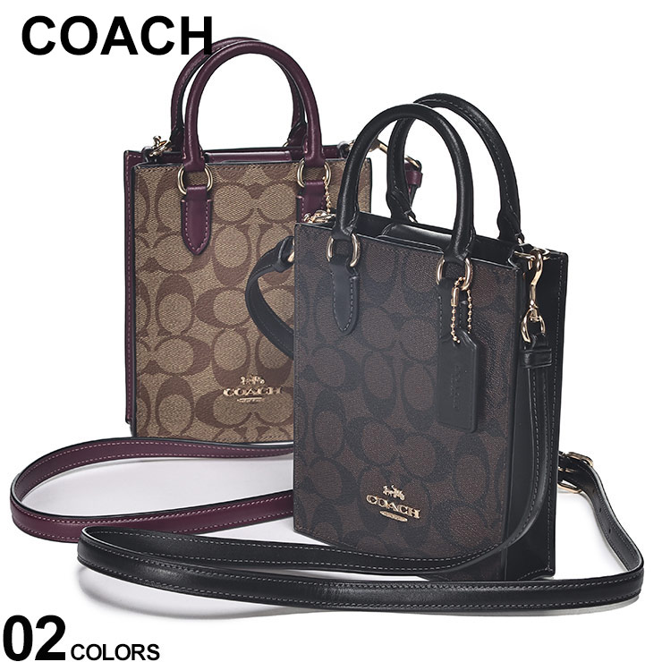 ✨希少、未使用品✨COACH コーチ　ハンドバッグ　ミニシグネチャー　キャンバス 楽天市場】コーチ シグネチャーミニ ハンドバッグ キャンバス