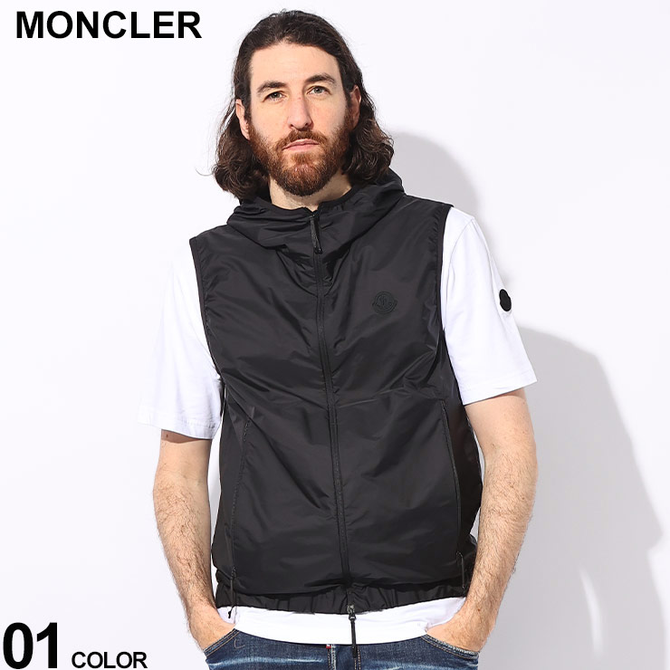 未使用品★MONCLER★WESER★ベスト★ブラック★0★23〜24年 MONCLER Matt Black モンクレール マットブラック ダウンベスト