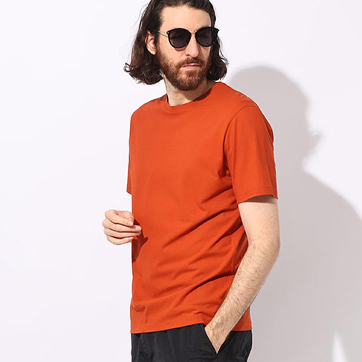 ヘルノ HERNO クレープジャージ 無地 クルーネック 半袖 Tシャツ HRJG000166U ブランド メンズ 男性 トップス シャツ 半袖シャツ sale_1_a