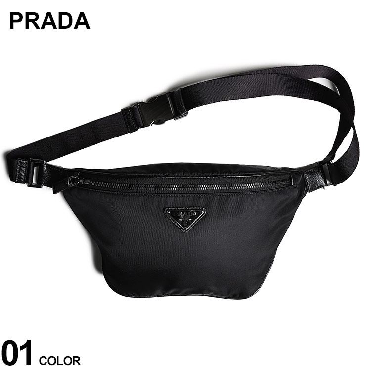 美品　プラダ　2VL033 ボディバッグ　ブラック 楽天市場】【ポイント10倍】PRADA プラダ Re-Nylon x