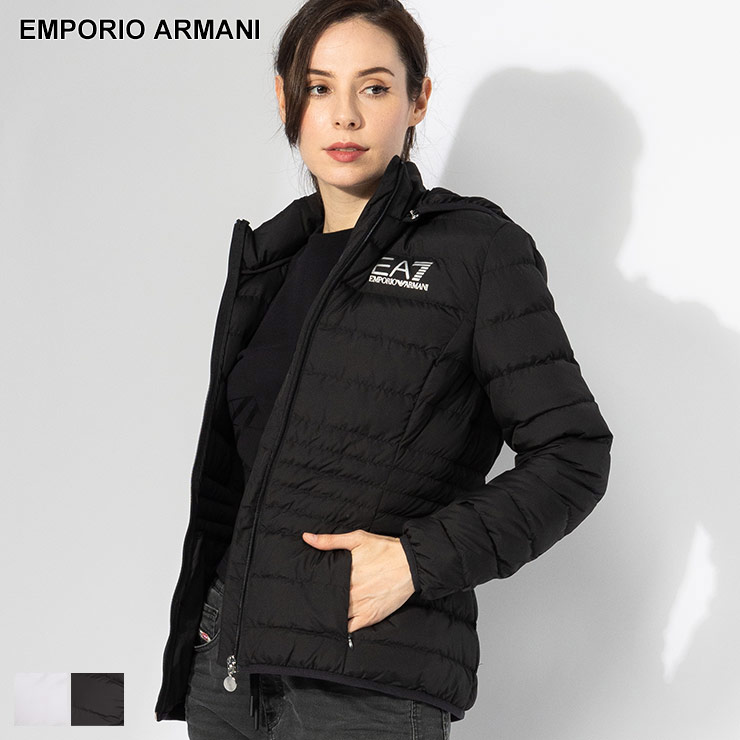 未使用タグ付き　エンポリオアルマーニ　綿　コットン　ライダースジャケット　フリル 中古・古着通販】EMPORIO ARMANI (エンポリオアルマーニ