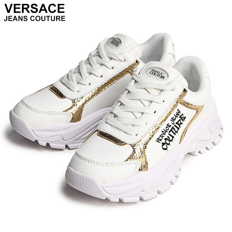 VERSACE JEANS COUTURE レディーススニーカー チャコール 7537217860.jpg