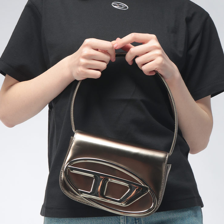 楽天市場】DIESEL (ディーゼル) Dロゴ 2WAY ハンドバッグ 1DR M 