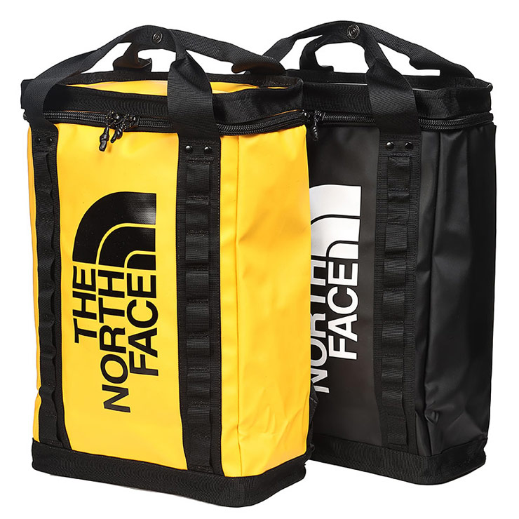 THE NORTH FACE ザ ノースフェイス バックパック リュック 大きいサイズ メンズ スクエア バックパック EXPLORE FUSEBOX L メンズ レディース バッグ 鞄 通勤 通学 - ブラック サミットゴールド｜ゼンオンライン店