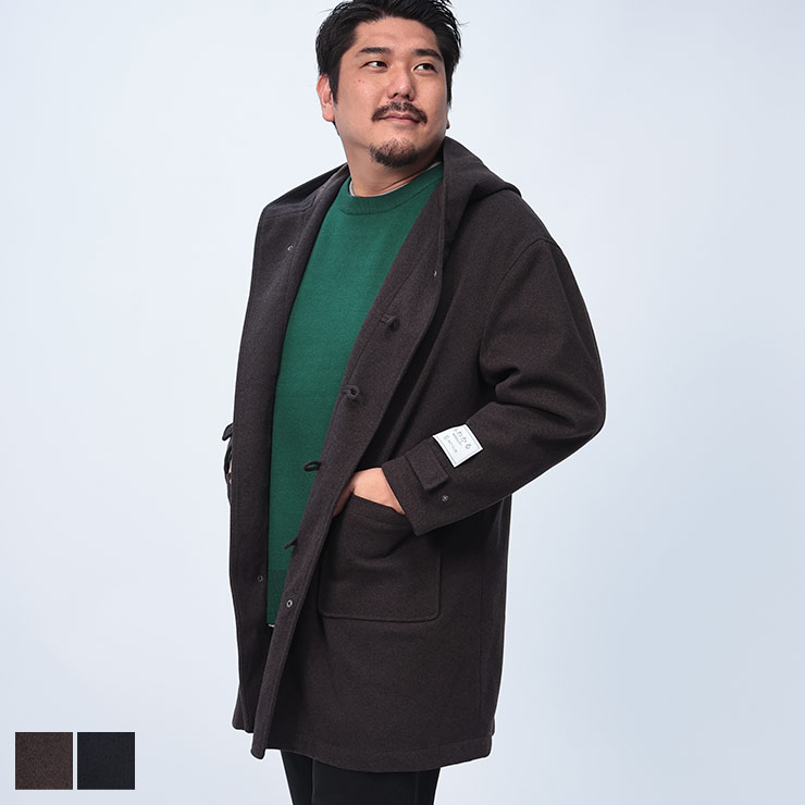 楽天市場】EDWIN エドウィン フルジップ付きダッフルコート ET1037