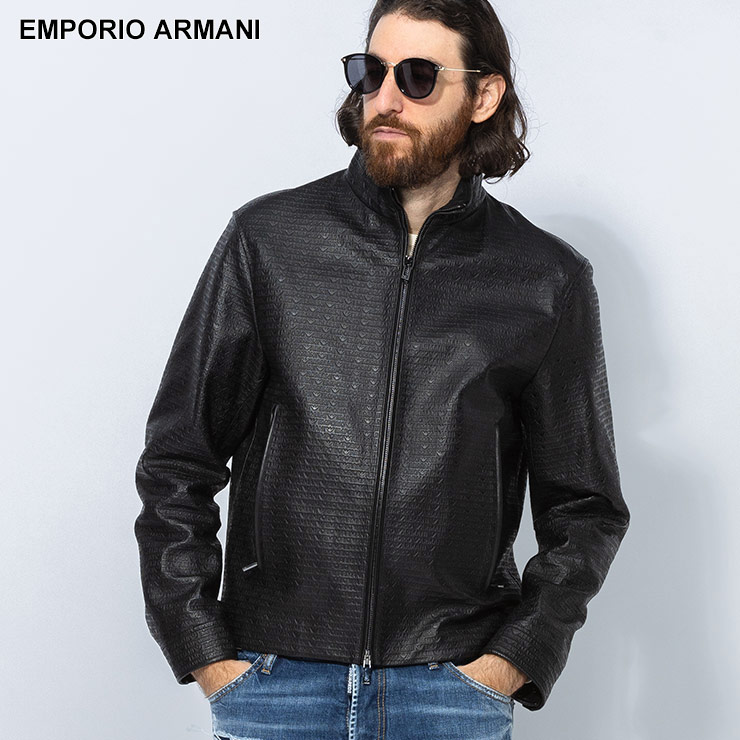 エンポリオアルマーニ　レザーコート　38 楽天市場】エンポリオアルマーニ EMPORIO ARMANI メンズ