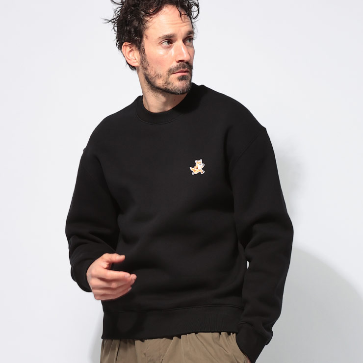 楽天市場】メゾンキツネ MAISON KITSUNE スウェット トレーナー クルー