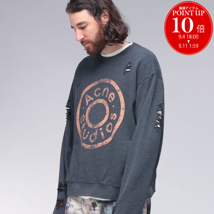 Acne Studios オートミール クルーネック スウェット org.jpg