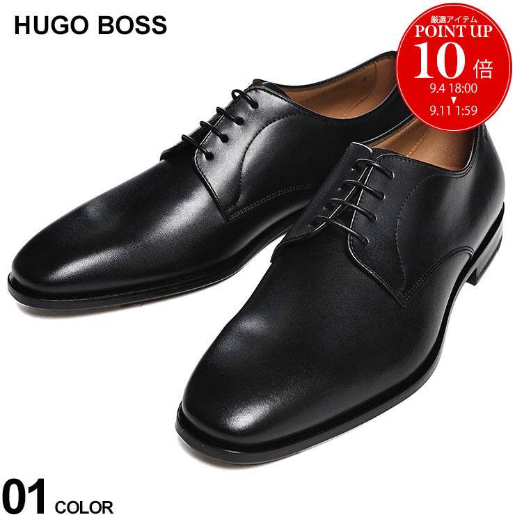 美品✨ビジネスシューズ レザー　ヒューゴボス ローファー　28.5 9.5 楽天市場】HUGO BOSS ヒューゴボス ローファー BLACK 50496075