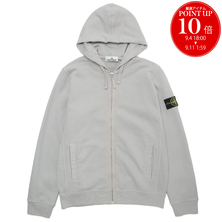 STONE ILAND パーカー　キッズ140cm グレイッシュパープル STONE ISLAND(ストーンアイランド) / ジップパーカー/M/コットン