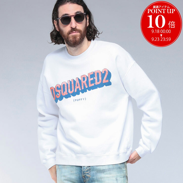 DSQUARED2 ディースクエアード ミラーロゴ スウェット 楽天市場】DSQUARED2 ディースクエアード トレーナー Icon