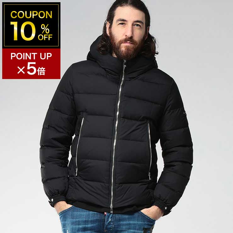 楽天市場】タトラス TATRAS フードジップロゴ フルジップ ダウン