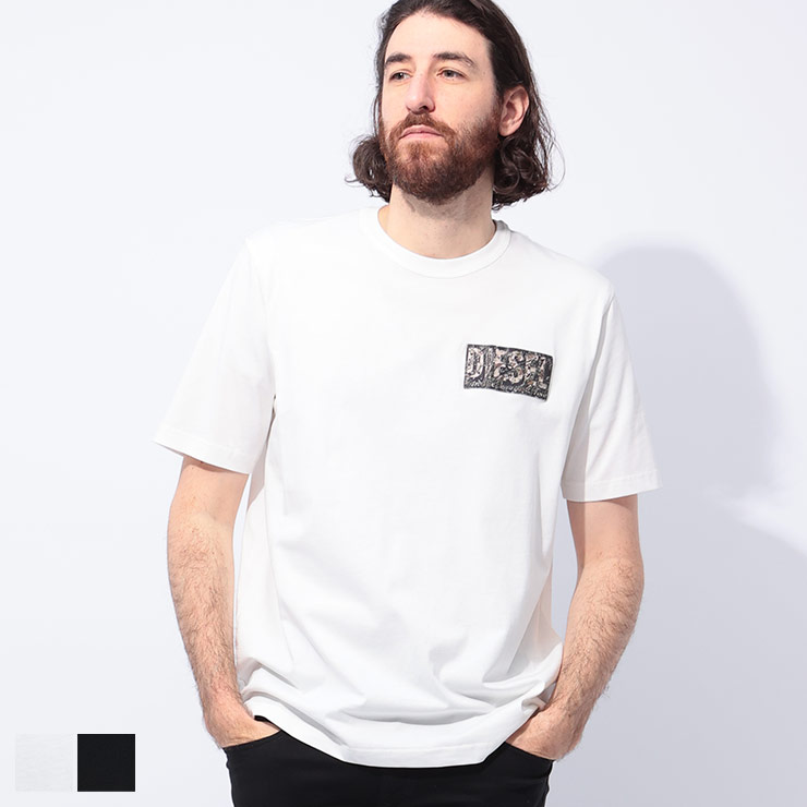 楽天市場】DIESEL ディーゼル 半袖クルーネックTシャツ 全2色