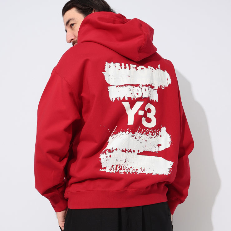 関税・送料込み【Y-3】ハーフジップ ロゴフーディ 楽天市場】Y-3 ワイスリー パーカー LOGO HALF-ZIP HOODIE