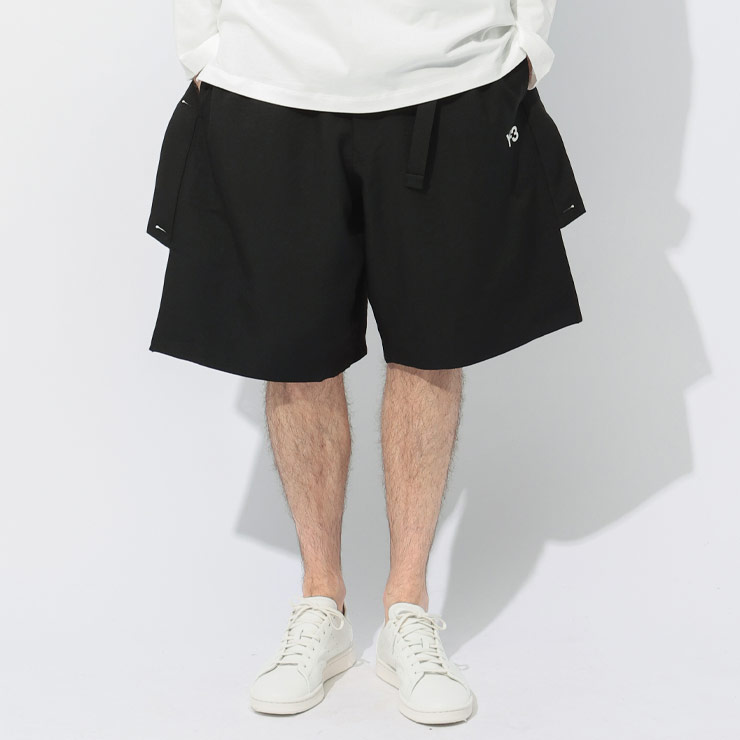 極美品 Y-3 スエット ショートパンツ ロゴ刺繍 七部 ホワイト ハーフパンツ 楽天市場】ワイスリー Y-3 ツイル地 スポーツ ユニフォーム 3