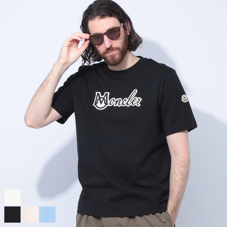 【MONCLER】モンクレール 刺繍ロゴコットン カラー豊富 Tシャツ 楽天市場】モンクレール MONCLER 刺繍ロゴ クルーネック 半袖 T
