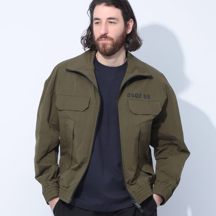 ジャケット・アウター DSQUARED2 Logo Short Blouson 楽天市場】ディースクエアード DSQUARED2 メンズ アウター