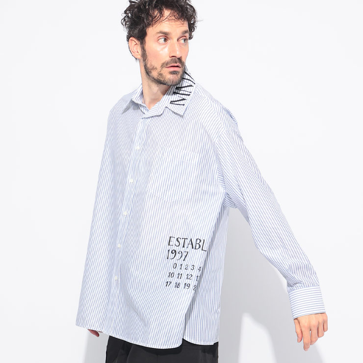 【MAISON MARGIELA】柄入り シャツ 楽天市場】メゾン マルジェラ MAISON MARGIELA SI1DL0002 S54946