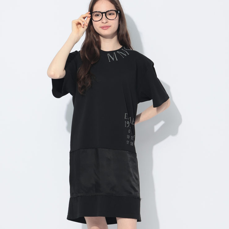 ☆MM6 Maison Margiela☆ テーピングウエストコットンドレス♪ ☆MM6 Maison Margiela☆ テーピングウエストコットンドレス