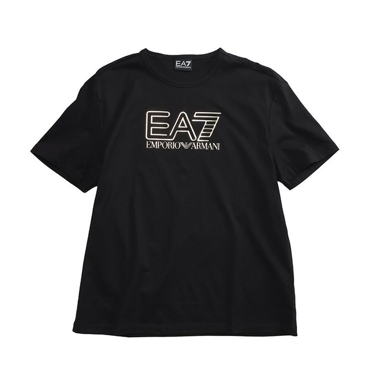エンポリオアルマーニ EMPORIO ARMANI フロントロゴ クルーネック 半袖 Tシャツ EA7L7W98AF12503 ブランド レディース トップス Tシャツ コットン プリント 春 夏 sale_8_a