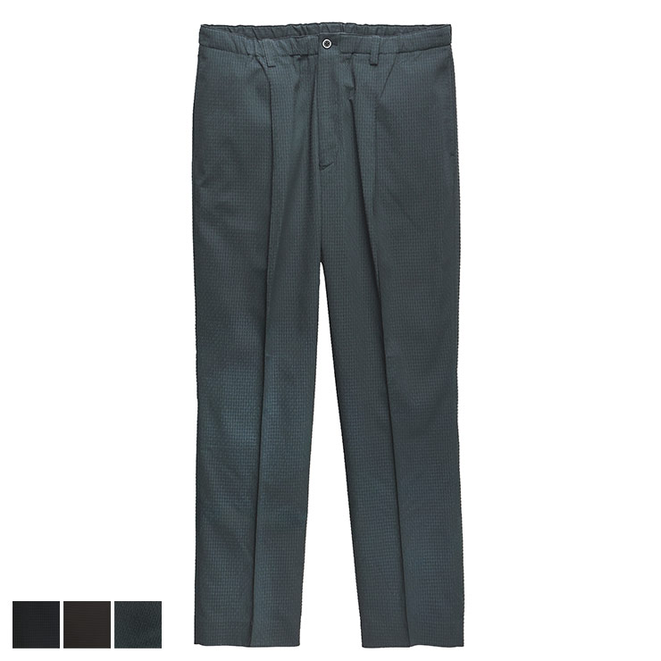 SAKAZEN (サカゼン) Leo model SUGOIKARUI ストレッチ ピンタック ワイドパンツ 512541025S5499 メンズ ビジネス 紳士 ボトムス スラックス パンツ ロング 軽い 軽量 春 夏