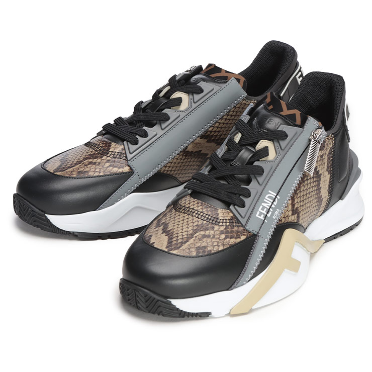 楽天市場】フェンディ FENDI DOMINO ドミノ スニーカー ローカット