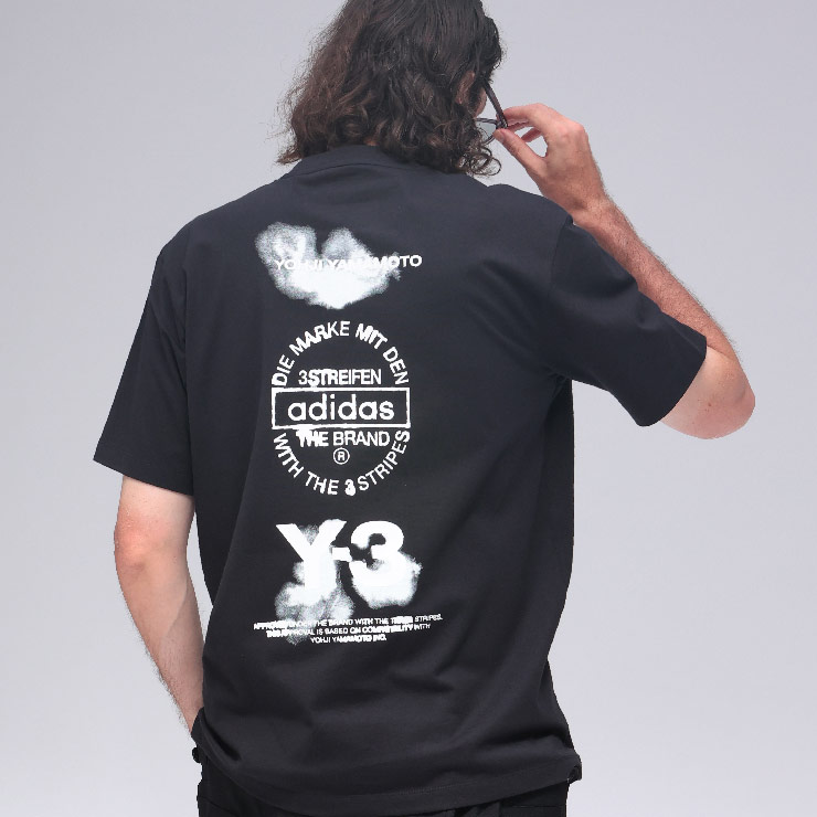 楽天市場】Y-3 ワイスリー 内田すずめ アートグラフィック Tシャツ