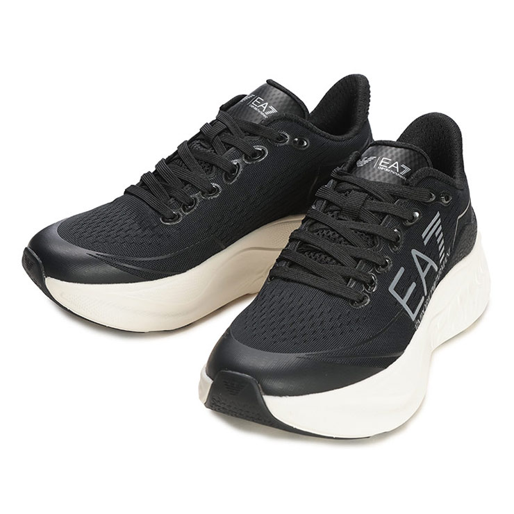 el6 エンポリオ アルマーニ スニーカー ビッグロゴ 黒 26cm el6 エンポリオ アルマーニ スニーカー ビッグロゴ 黒 26cm