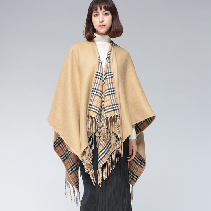 楽天市場】Burberry バーバリー Embroidered Cotton Cape ケープ