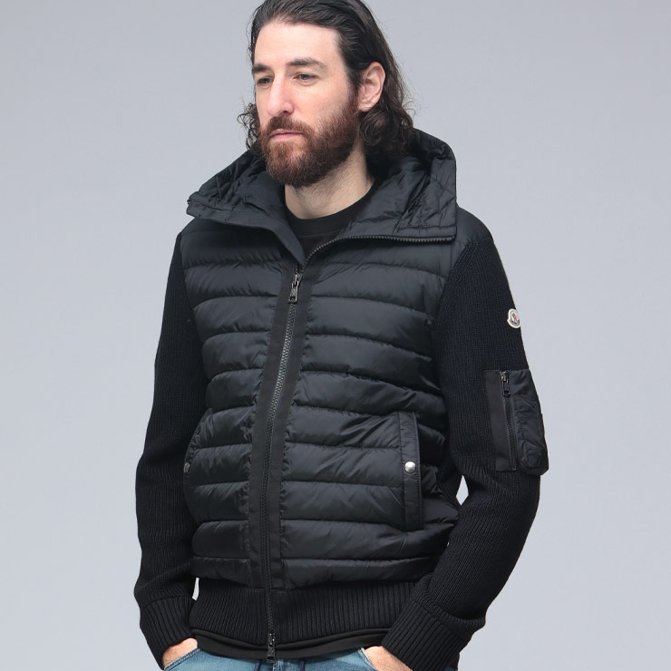 MONCLER (モンクレール) フロントダウン フード フルジップ ニット 楽天市場】モンクレール MONCLER フード フロントダウン