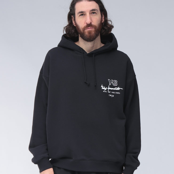ワイスリー Y-3 胸ロゴ プルオーバー パーカー GRAPHIC Y3KB2604 ブランド メンズ 男性 トップス パーカー フード スウェット 裏毛 sale_1_e