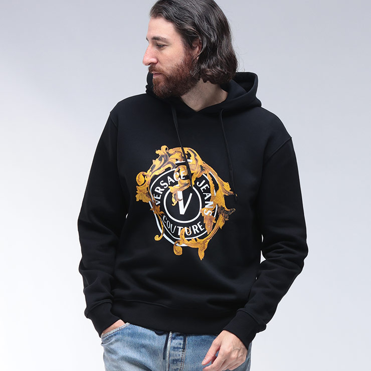 VERSACE 　パーカー　6A(116㎝) 中古・古着通販】VERSACE (ヴェルサーチ) プルオーバーパーカー