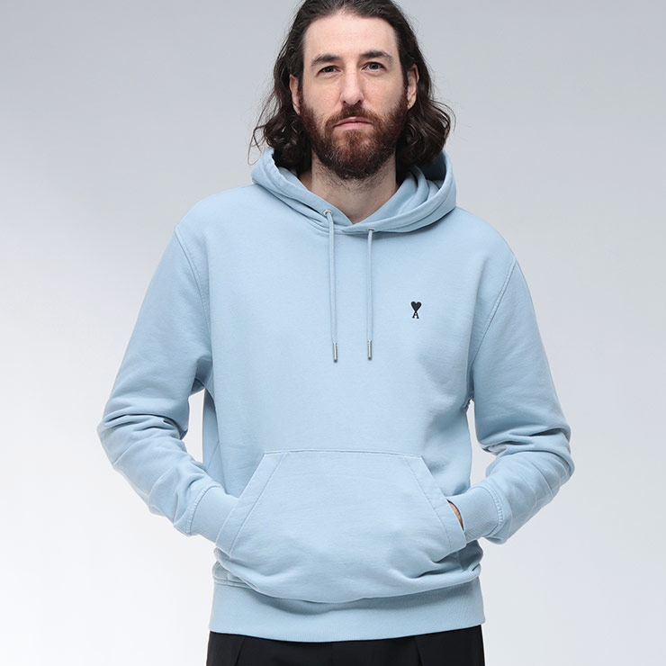 パーカー・フーディ Ami Unisex Cotton Hoodie Gray USW224-747-0951 楽天市場】ami paris アミパリス パーカー USW224.747 メンズ