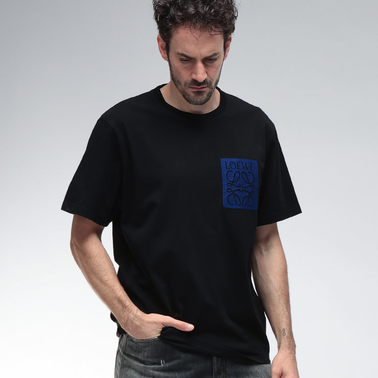 ロエベ　loewe tシャツ　メンズ 楽天市場】ロエベ LOEWE クルーネックTシャツ メンズ h526y22xbc