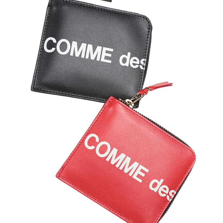 楽天市場】コムデギャルソン ポーチ COMME des GARCONS HUGE LOGO