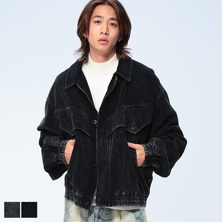 WOODENDOLL (ウッディンドール) コーデュロイ フルジップ ジャケット WD25AW009 メンズ 男性 トップス アウター ジャケット ブルゾン ジップ 秋 冬