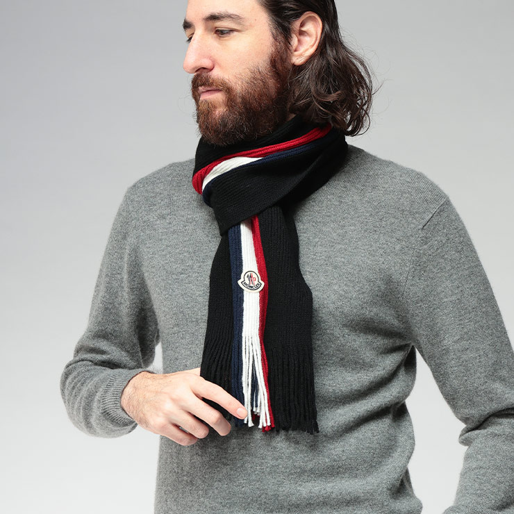MONCLER オフホワイト☆リブ編みマフラー MONCLER オフホワイト☆リブ編みマフラー 楽天市場】モンクレール