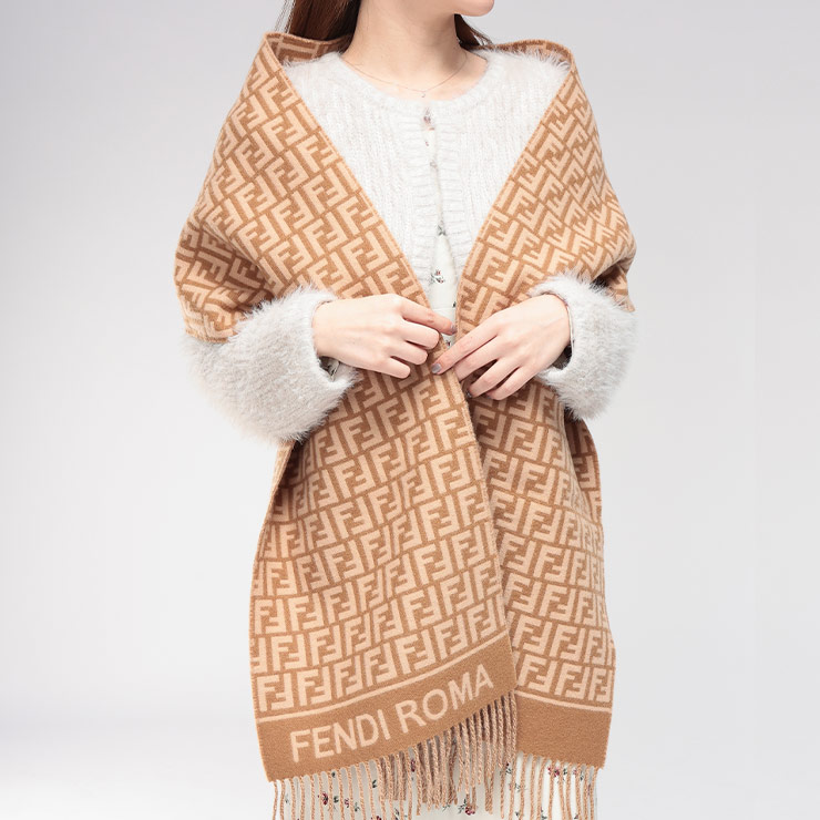 楽天市場】フェンディ FENDI マフラー ストール fxt324 ahrf f0qu5
