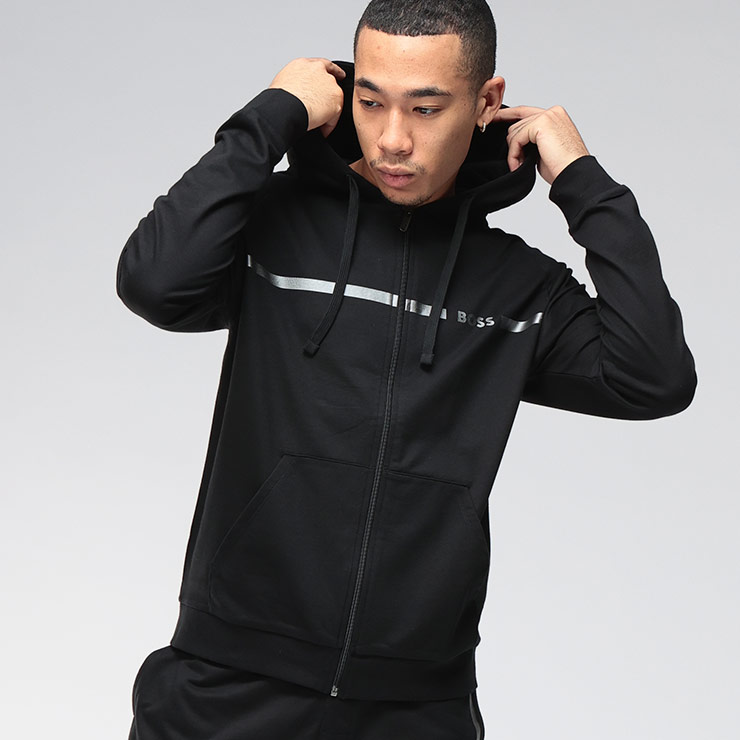 楽天市場】ヒューゴボス Hugo Boss ウェバシクルー・パーカー