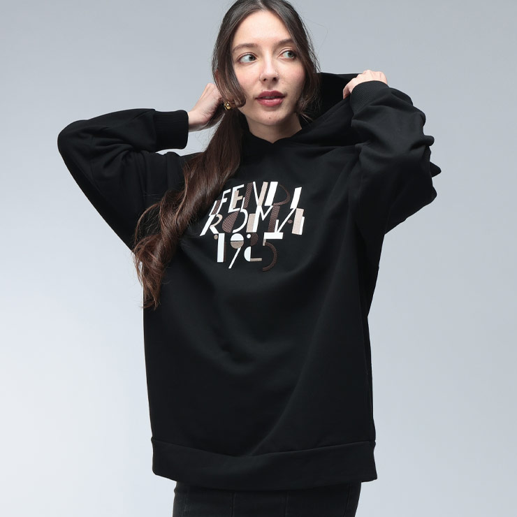 楽天市場】【完売】フェンディ FENDI レディース トップス パーカー