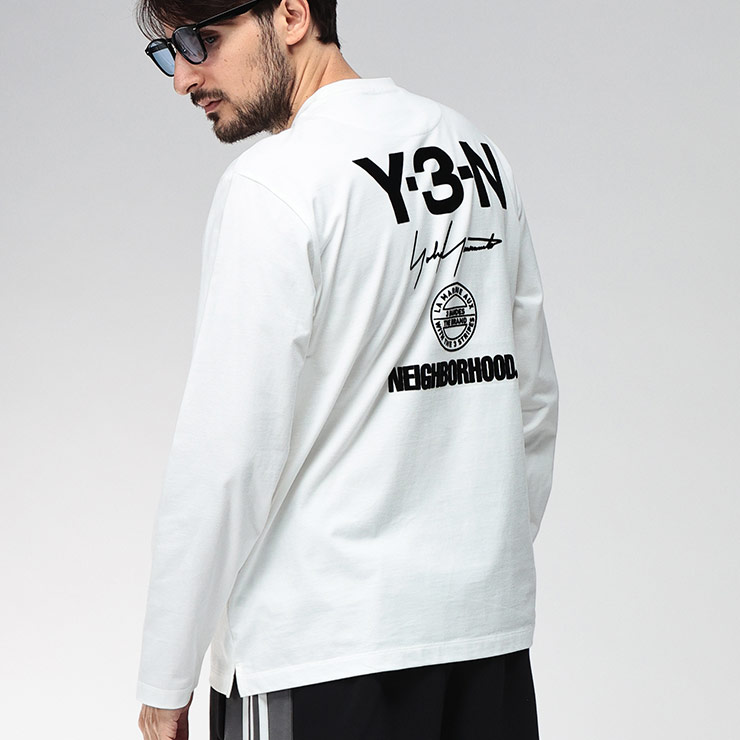 Y-3 NEIGHBORHOOD ワイスリー ネイバーフッド L ロンT 白T 楽天市場】ワイスリー ロンT メンズ Y-3 ネイバーフッド NEIGHBORHOOD