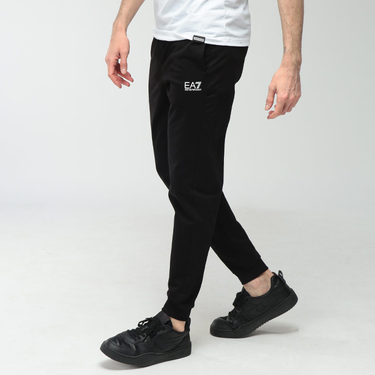 エンポリオアルマーニ メンズ パンツ EMPORIO ARMANI ロゴ ウエストコード スウェット パンツ ジャージ EA78NPP66PJVRZ ブランド ボトムス ブラック sale_3_a｜ゼンオンライン店