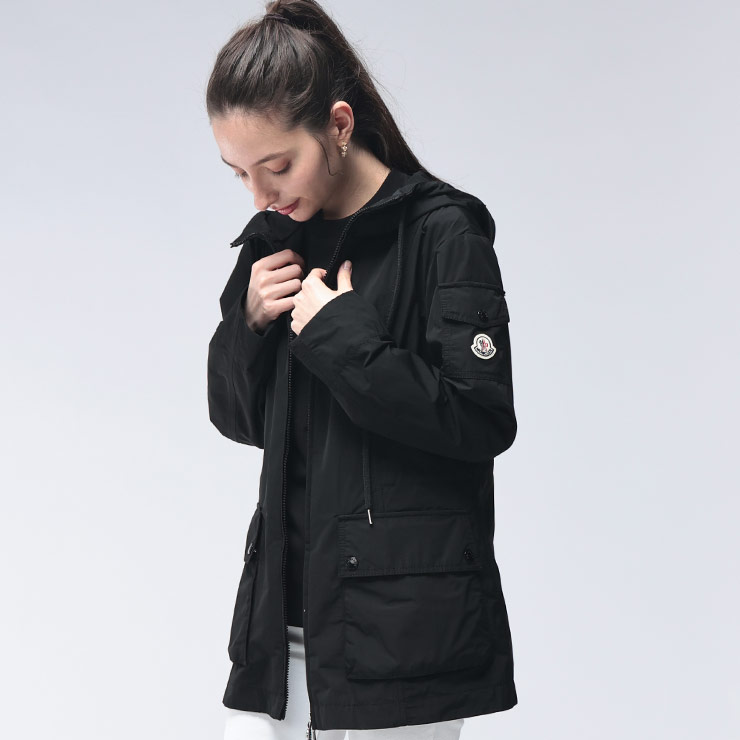 楽天市場】モンクレール MONCLER レディース アウター ジャケット ロゴ 
