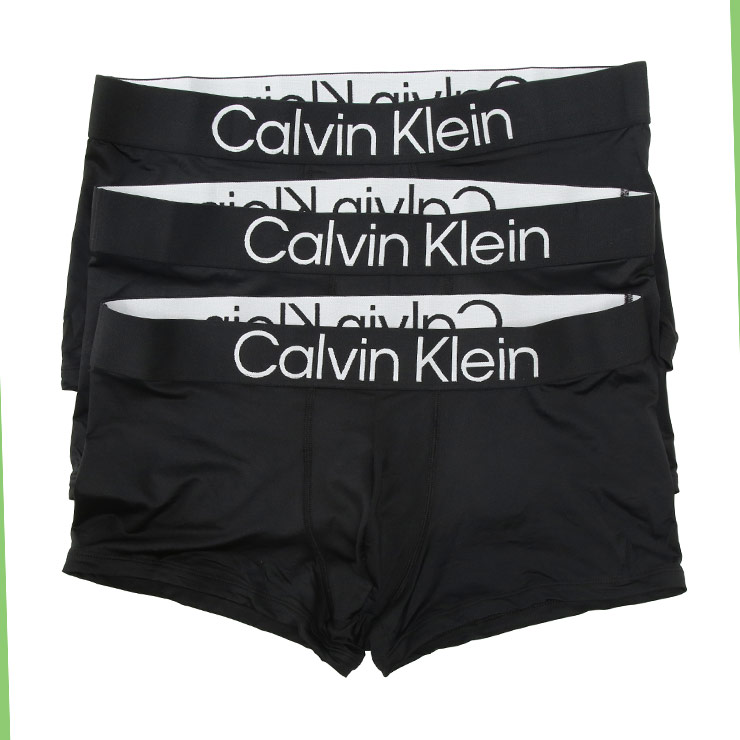 カルバンクライン Calvin Klein メンズ ボクサーパンツ ストレッチ 前閉じ パンツ 3枚セット LOW RISE TRUNK CKNP2607O ブランド 下着 肌着 アンダーウェア セット ギフト プレゼント