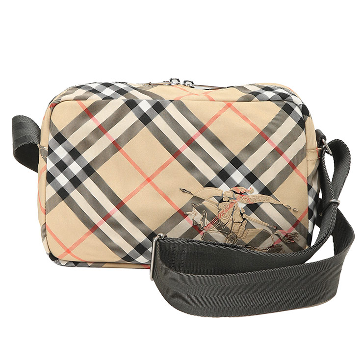 バーバリー BURBERRY メンズ ボディバッグ ロゴ チェック柄 ショルダーバッグ BB80913201 ブランド 鞄 バッグ コンパクト ミニバッグ