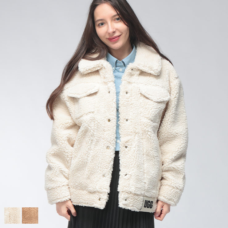 アグ UGG レディース ボア ジャケット フランキー シェルパ トラッカー FRANKIE SHERPA TRUCKER UGGL1113951 ブランド アウター ボアフリース 22,330円